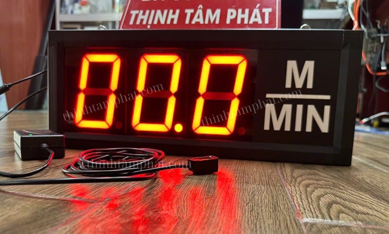 bộ hiển thị tốc độ m/min